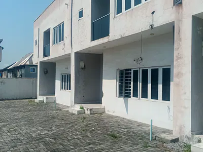3 Bedroom Terraced Duplex with BQ — By Ocean Bay Estate, Off Orchid Hotel Road, Lafiaji, Lekki, Lagos
