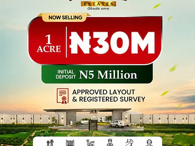 Premium Land in a Fast Growing Neighborhood with Cofo — Nike, Nkanu, Enugu