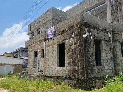 A Standardly Built Bedroom Detached Duplex at Pre Roofing Cacas — Vegas Court, Lugbe Airport Road, Sabon Lugbe, Lugbe District, Abuja