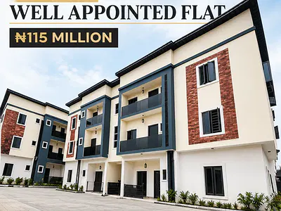 2 Bedroom Flat with Solar Power — Surulere, Lagos
