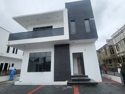 Newly Built 4bed Duplex with Swimn Pool — Sangotedo Ajah Lagos, Sangotedo, Ajah, Lagos