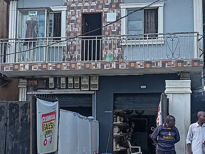 Block of Flats with Warehouse Space — Falolu Off Akekerle, Surulere, Lagos