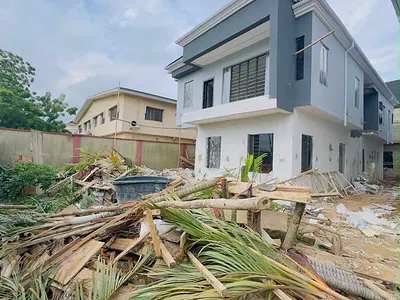 Magnificently Built 5 Bedroom Detached Duplex with a Room BQ — Ikeja, Lagos