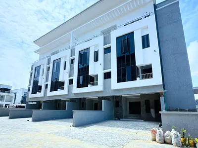 Newly Built 4 Bedrooms Terraced House — Lekki Phase 1, Lekki, Lagos