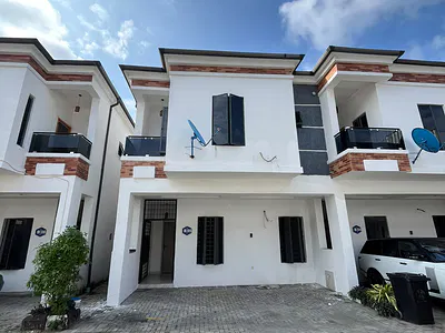 Brand New 3 Bedroom Spacious Terrace Duplex with BQ and Gym — Lekki, Lagos