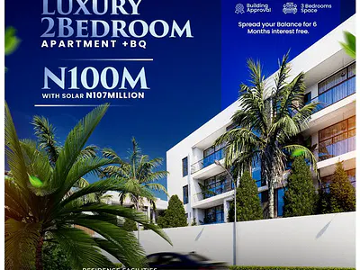 2 Bedrooms Apartment Plus BQ — Ajah, Lagos