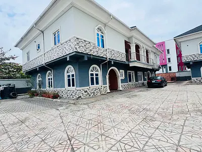 Fully Serviced Four Bedroom Semi Detached House — Lekki Phase 1, Lekki, Lagos