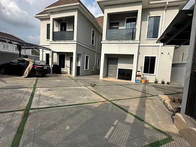 A Cute Smart 2 Bedroom Duplex — Lifecamp Extension by Gwarinpa Estate, Life Camp, Abuja