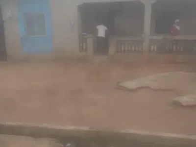 10-Room Tenement Building with BQ — Abebi Off Tollgate Road, Sango Ota, Ogun
