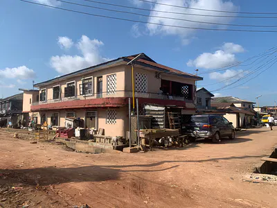 Corner Piece Tenement Story Building — Mushin/Lagos, Mushin, Lagos