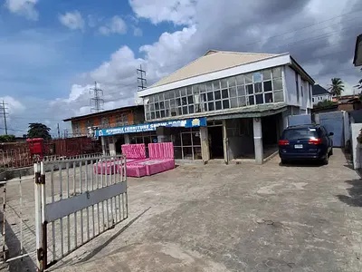 Land of 1, 236square Meter (2 Plot of Land) with a Warehouse Structure — Ipaja, Lagos