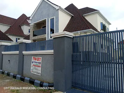 Tastefully Finished 5bedroom with Security House — Sharing Boundary with Mountain Top Estate., Sabon Lugbe, Lugbe District, Abuja