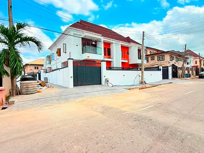 4 Bedroom Semi Detached Duplex Plus BQ in a Nice Location — Magodo, Lagos