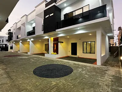 3 Bedroom Terraced Duplex with BQ — Ikota, Lekki, Lagos