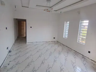 Brand New 2 Bed Flat Apartment Upstairs — Sangotedo, Sangotedo, Ajah, Lagos