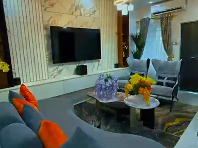 Newly Furnished and Serviced 2 Bedroom Flat (Upstairs) + Amenities — Ikeja, Lagos