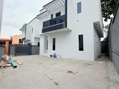 Newly Built 5 Bedroom Fully Detached Duplex with a Room BQ — Ikeja, Lagos
