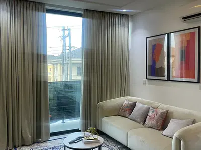 Cozy 1 Bedroom Apartment with Pool and Gym — Lekki Phase 1, Lekki, Lagos