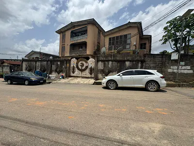 Residential Land with 2 Blocks of Flatts 850 SQM — Budland Close, Omole Phase 1, Ikeja, Lagos