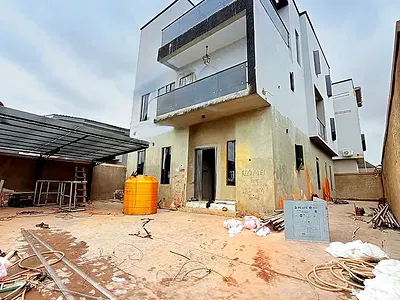 Newly Built 5 Bedroom Detached Duplex with BQ in Secure Estate — Omole Phase 1, Ikeja, Lagos