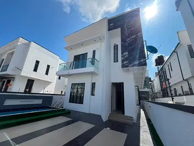 5 Bedroom Detached Duplex with BQ and Swimming Pool — Ikota GRA, Ikota, Lekki, Lagos