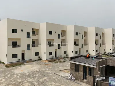 4 Bedroom Semi-Detach Duplex, BQ, A/Cs, Gym, Sport Area, Water Front — Lekki, Lagos