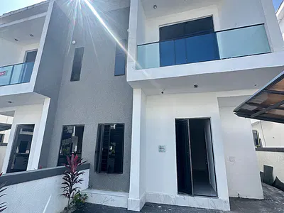 Newly Finished 4 Bedroom Semi-Detached Duplex with BQ — Orchid, Lekki, Lagos