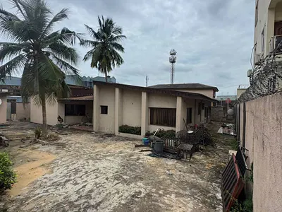 : Land Measuring 580SQM with Bungalow — Omole Phase 1, Ikeja, Lagos