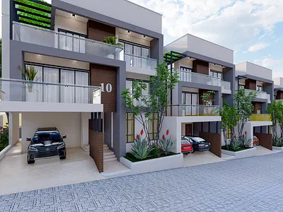 4 Bedroom Terraced Duplex with Study — Wuse, Abuja