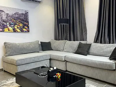Brand New 1 Bedroom Smart Apartment with Balconies, Swimming Pool — Lekki, Lagos