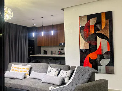 Brand New 2 Bedroom Smart Apartment with Balconies, Swimming Pool — Lekki, Lagos