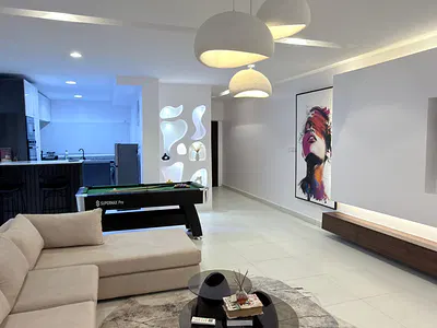 Brand New 3 Bedroom Smart Apartment with Balconies, Swimming Pool — Lekki, Lagos