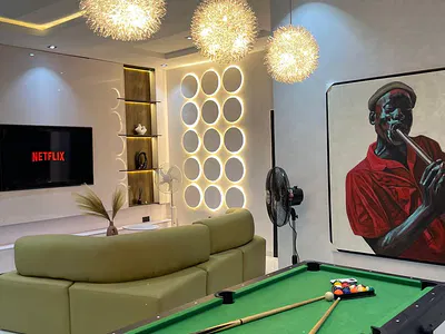 Brand New 3 Bedroom Smart Apartment with Balconies, Swimming Pool — Lekki, Lagos