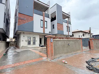 Newly Built 5 Bedroom Detached Duplex with a Room BQ — Ikeja, Lagos