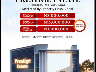 Secured Land with Excision — Prestige Estate Located Near the Lekki Free Trade Zone, Eleranigbe, Ibeju Lekki, Lagos