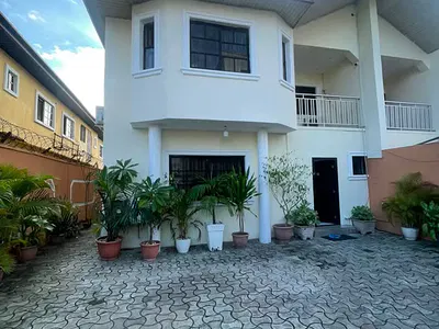 Fully Furnished 4 Bedroom Semi Detached Duplex with a Room Boys Quarte — Lekki, Lagos