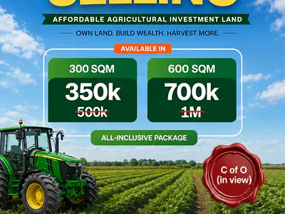 Agricultural Land in Aiyepe — Abeokuta South, Ogun