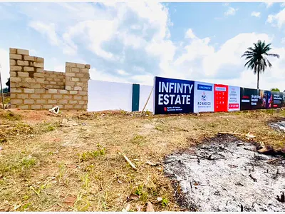 Strategic Land with Registered Survey — Infinity Estate Located at Agbodo Off Kobape Expressway, Abeokuta North, Ogun