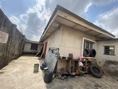 A Well-Located 3-Bedroom Bungalow with a 2-Room Boys' Quarters — Adeniyi Jones, Ikeja, Lagos