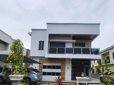Massive Furnished 5 Bedroom Duplex — Amen Estate Phase 2 Eleko, Eleko, Ibeju Lekki, Lagos