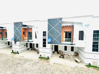 Very Nice 4 Bedroom Terraced Duplex in Estate — Ajah, Lagos