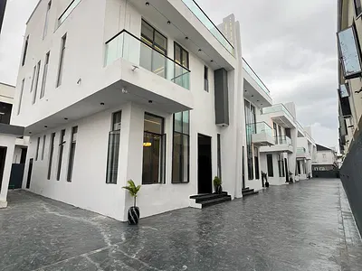Newly Built 5 Bedrooms Semi Detached Duplex — Orchid Road, Lekki, Lagos