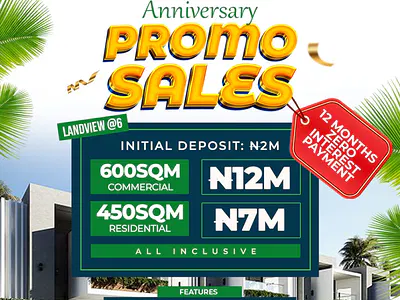 Promo Land with Certificate of Occupancy in View — Aba, Abia