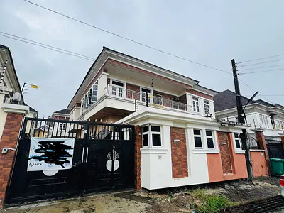 5 Bedroom Fully Detached Duplex with BQ for Commercial and Residential — Ikota, Lekki, Lagos
