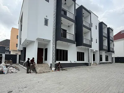 Newly Built 4 Bedroom Terrace Duplex with BQ — By Gilmore, Jahi, Abuja