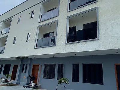 4 Bedrooms Terraced House with BQ — Ikate, Lekki, Lagos