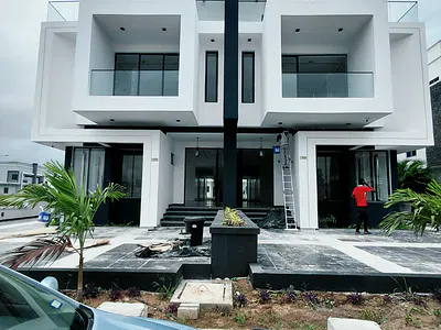 5 Bedroom Semi-Detached Duplex with Cinema & Pool — Lekki, Lagos
