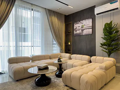 Not Furnished: Luxury 2 2nd Floor with Pool Gym 24/7 Light — Lekki, Lagos