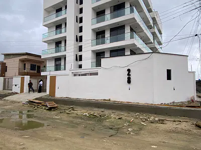 Well Build 2 Bedrooms Serviced Apartment — Ikate, Lekki, Lagos