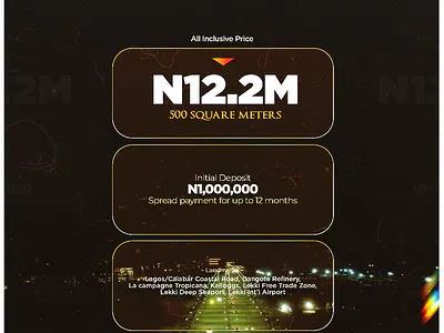 500SQM Dry Land with Excellent Estate Infrastructure — Imedu Town via Coastal Road, Ibeju Lekki, Lagos